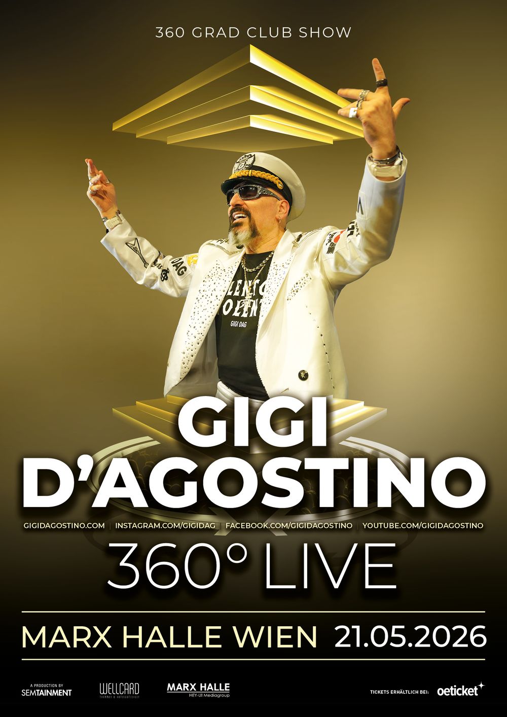 Gigi D'Agostino • 360° Wien