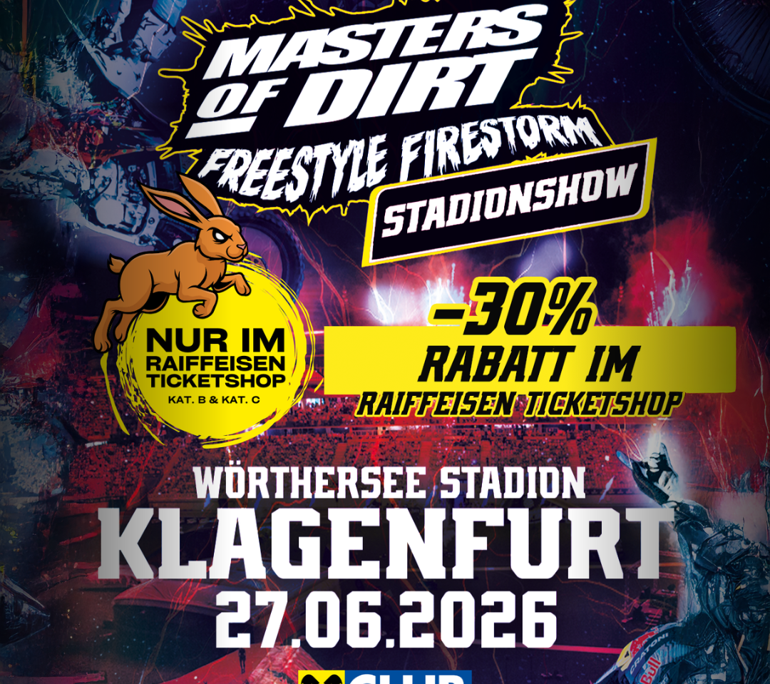 Masters of Dirt - Osteraktion Raiffeisenbank